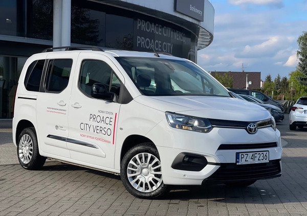 Toyota Proace City Verso cena 119500 przebieg: 10000, rok produkcji 2023 z Sztum małe 466